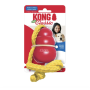 Іграшка для собак KONG Classic w/Rope М Класік груша-годівниця з мотузкою