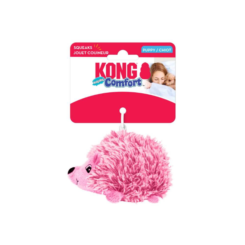 Іграшка для собак KONG Comfort HedgeHug XS М'який Їжак Обіймака з писковкою, асорті