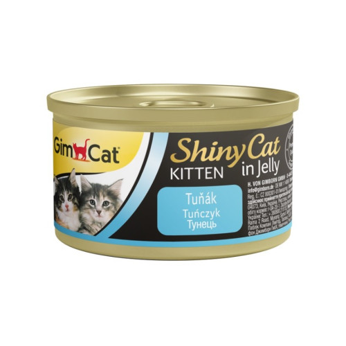 Вологий корм для кошенят Gimborn GimCat Shiny Kitten з тунцем 70 г