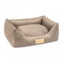 Лежак для собак і котів Природа Pet Fashion Molly №1 пісочний 52х40х17 см