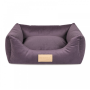 Лежак для собак і котів Природа Pet Fashion Molly №1 фіолетовий 52х40х17 см