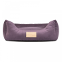 Лежак для собак і котів Природа Pet Fashion Molly №1 фіолетовий 52х40х17 см