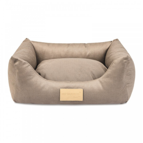Лежак для собак и кошек Природа Pet Fashion Molly №2 песочный 62х50х19 см