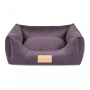Лежак для собак і котів Природа Pet Fashion Molly №2 фіолетовий 62х50х19 см
