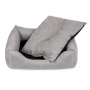 Лежак для собак Природа Pet Fashion Denver №2 сірий 78х60х20 см