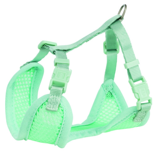 Шлея з повідцем для цуценят Trixie  S–M м'ятний 26–34 см х 10 мм х 2м 
