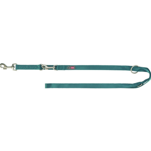 Повідок для собак Trixie Premium XS–S регульований, синьо-зелений 2 м х 15 мм 