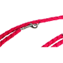 Поводок для собак Trixie Каво регулируемый S-M красный, нейлон 2 м х 12 мм