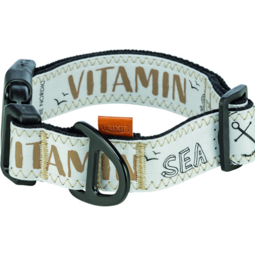 Ошейник для собак Trixie BE NORDIC экстра широкий, черный S-M 32-45 см х 30 мм