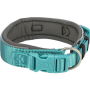 Нашийник для собак Trixie Premium S–M екстраширокий, аква-графіт 33–42 см х 35 мм 