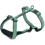 Шлея для собак Trixie CityStyle H-harness XS–S бавовна, світло-зелена 30–44 см х 10 мм
