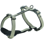 Шлея для собак Trixie CityStyle H-harness бавовна, світло-сіра XS-S 30-44 см х 10 мм