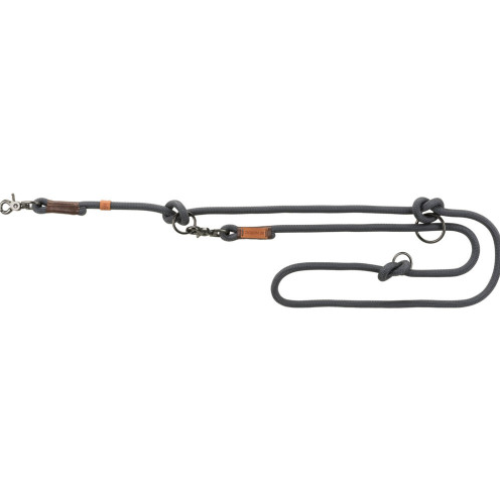 Повідець для собак Trixie Be Nordic регульований, сіро-коричневий L–XL 2м х 13 мм 