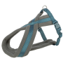 Шлея для собак Trixie Premium L туристична, синьо-зелена 60–100 см х 25 мм 