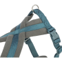 Шлея для собак Trixie Premium L туристична, синьо-зелена 60–100 см х 25 мм 