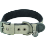 Ошейник для собак Trixie CityStyle экстраширокий, светло-серый, хлопок L-XL 50-57 см х 35 мм