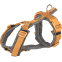 Шлея для собак Trixie Premium трекінгова, оранжево-сіра XS–S 32–38 см х 13 мм 