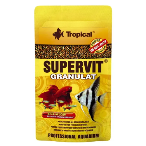 Корм для аквариумных рыб Tropical Supervit Granulat гранулы - 10 г