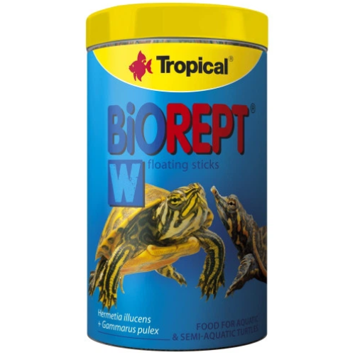 Корм для водоплавающих черепах Tropical Biorept W гранулы - 30 г
