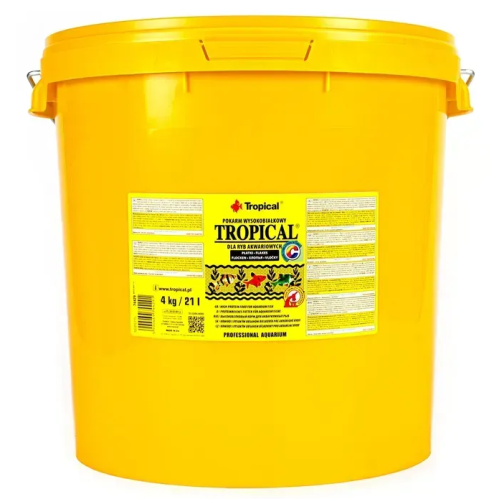 Корм для аквариумных рыб Tropical хлопья - 4 кг