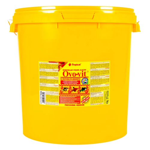 Корм для аквариумных рыб Tropical Ovo-Vit хлопья - 4 кг