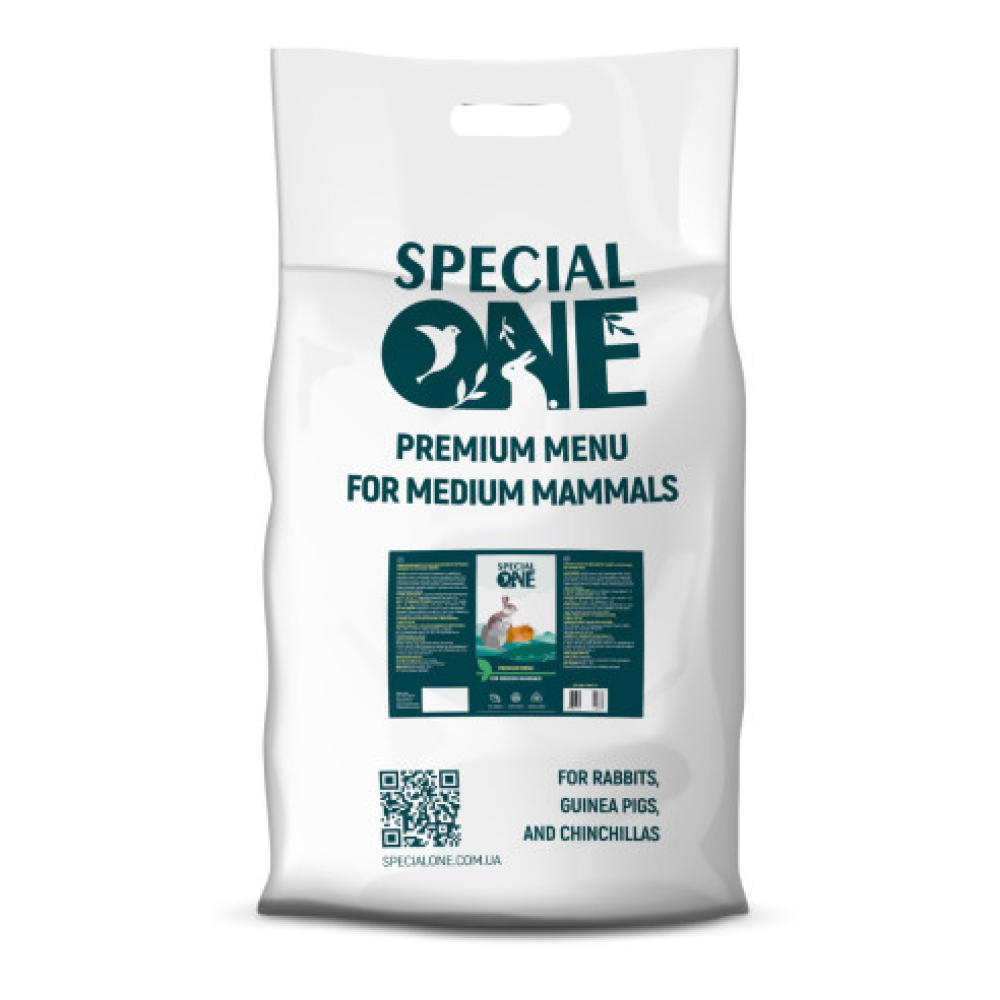 Повнораціонний корм Природа Special One кроликів, шиншил та морських свинок  - 10 кг