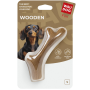 Игрушка для собак WAUDOG Fun Wooden Рог, дерево S - 14 см