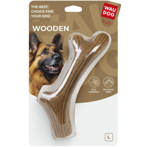 Игрушка для собак WAUDOG Fun Wooden Рог, L - 24 см
