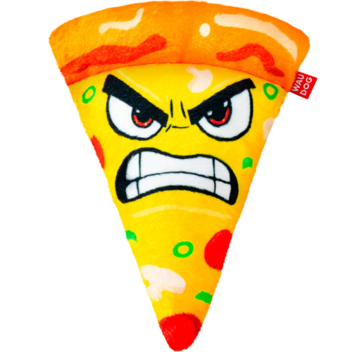 Игрушка для собак WAUDOG Fun Plush Пицца, плюш, ширина - 16 см длина - 22.5 см