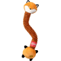 Іграшка для собак WAUDOG Fun Crunchy Лисиця, бавовна, поліестер, пластик, поролон - 37 см