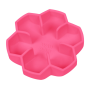 Миска для котів та собак WAUDOG Silicone для повільного харчування, рожевий - 750 мл,