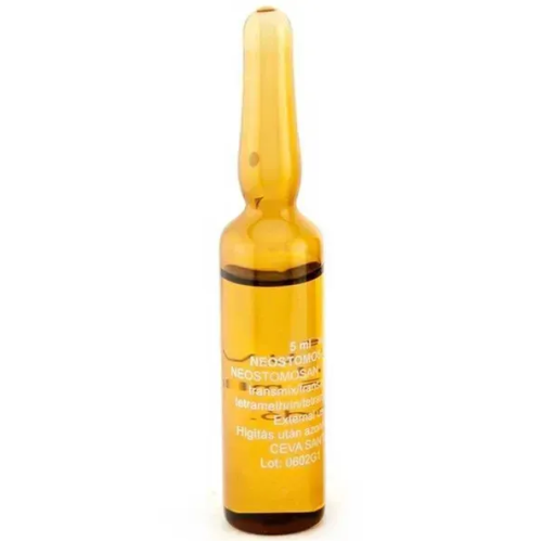 Противопаразитарный препарат для собак, кошек и других животных Neostomosan (Неостомазан) раствор - 1 ампула (5 мл)