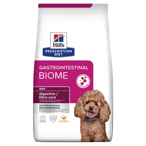 Сухой корм для собак малых пород Hill's Prescription Diet Gastrointestinal Biome Mini AB+ (забота о пищеварении) с курицей - 6 кг