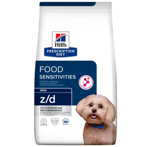 Сухой корм для собак мелких пород Hill's Prescription Diet Canine z/d Mini (проблемы пищеварения) - 6 кг