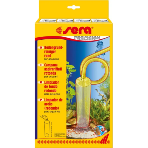 Грунтоочиститель сифон для аквариума Sera gravel washer ручной, круглый