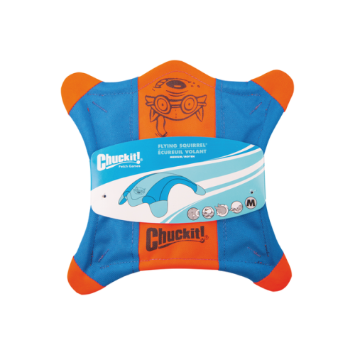 Игрушка для собак Chuckit! Flying Squirrel Летающая белка-фрисби, размер M - 24 см