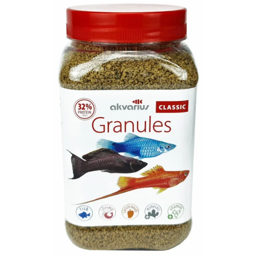 Корм для аквариумных рыб Аквариус Classic Menu гранулы - 250 гр