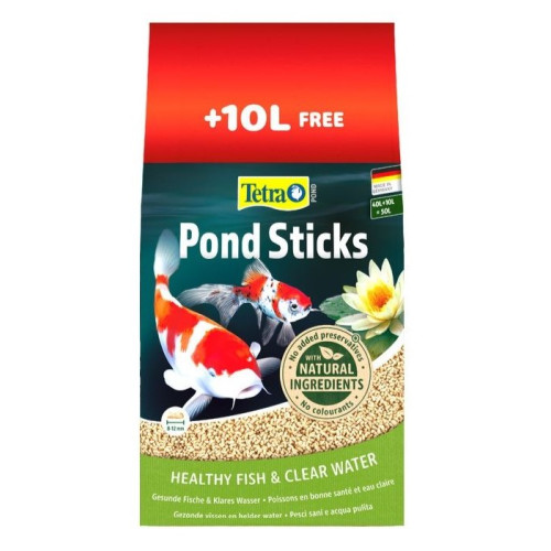 Корм Tetra Pond Sticks для ставкових риб 40л+10л