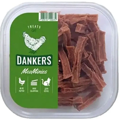 Лакомство для кошек Dankers MeoMinies Куриные мини-палочки со вкусом печени - 100г.