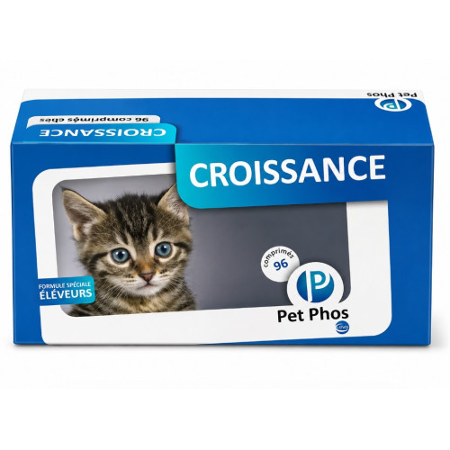 Пищевая добавка для кошек Ceva Pet Phos Croissance Cat таблетки 2х12 шт