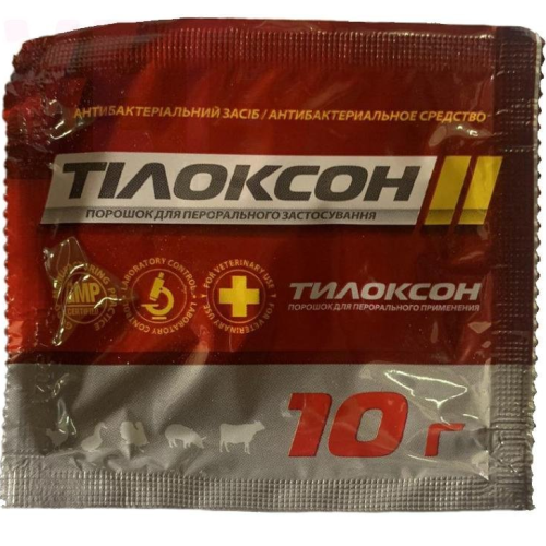 Антибактериальное средство для животных O.L.KAR Тилоксон порошок 10г