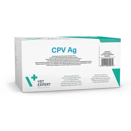 Експрес-тест парвовірус для собак Vet Expert CPV Ag (виявлення антигену) 10 шт