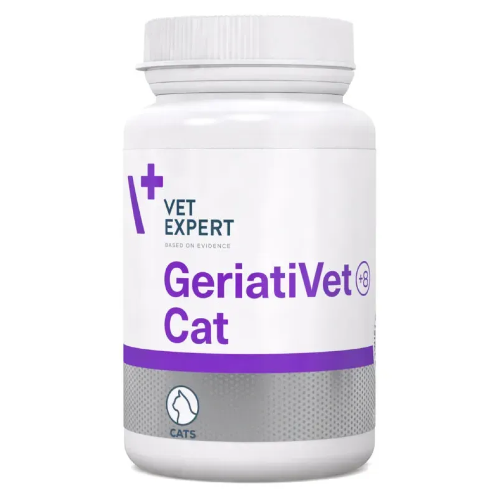 Витаминно-минеральная добавка для стареющих кошек VetExpert GeriatiVet Cat капсулы 60 шт