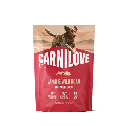 Корм сухой Carnilove Active Lamb & Wild Boar для собак ягненок и дикий кабан 1,5 кг