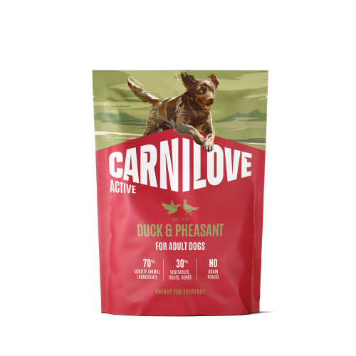 Корм сухой Carnilove Active Duck & Pheasant для собак утка и фазан 1,5 кг