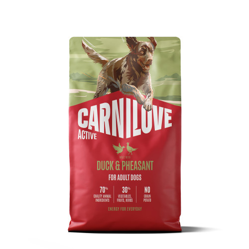 Корм сухий Carnilove Active Duck & Pheasant для cобак качка і фазан 4 кг