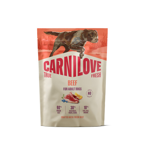 Корм сухой Carnilove True Fresh Beef для собак говядина 1,5 кг