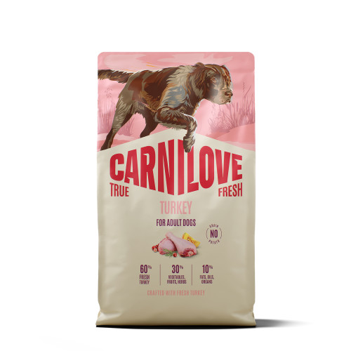 Корм сухой Carnilove True Fresh Turkey для собак индейка 4 кг