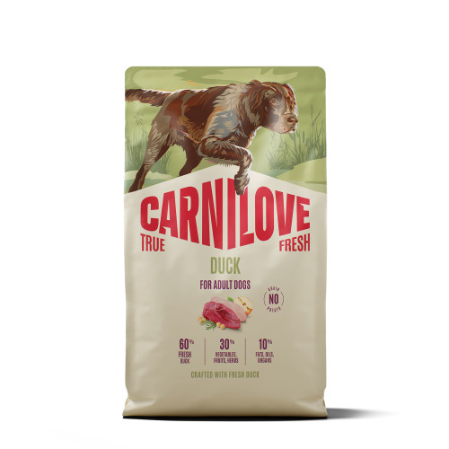 Корм сухой Carnilove True Fresh Duck для собак утка 4 кг