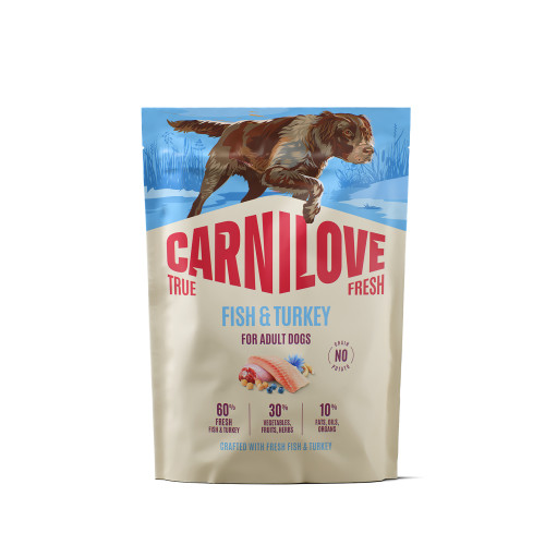 Корм сухий Carnilove True Fresh Fish & Turkey для cобак риба та індичка 1,5 кг